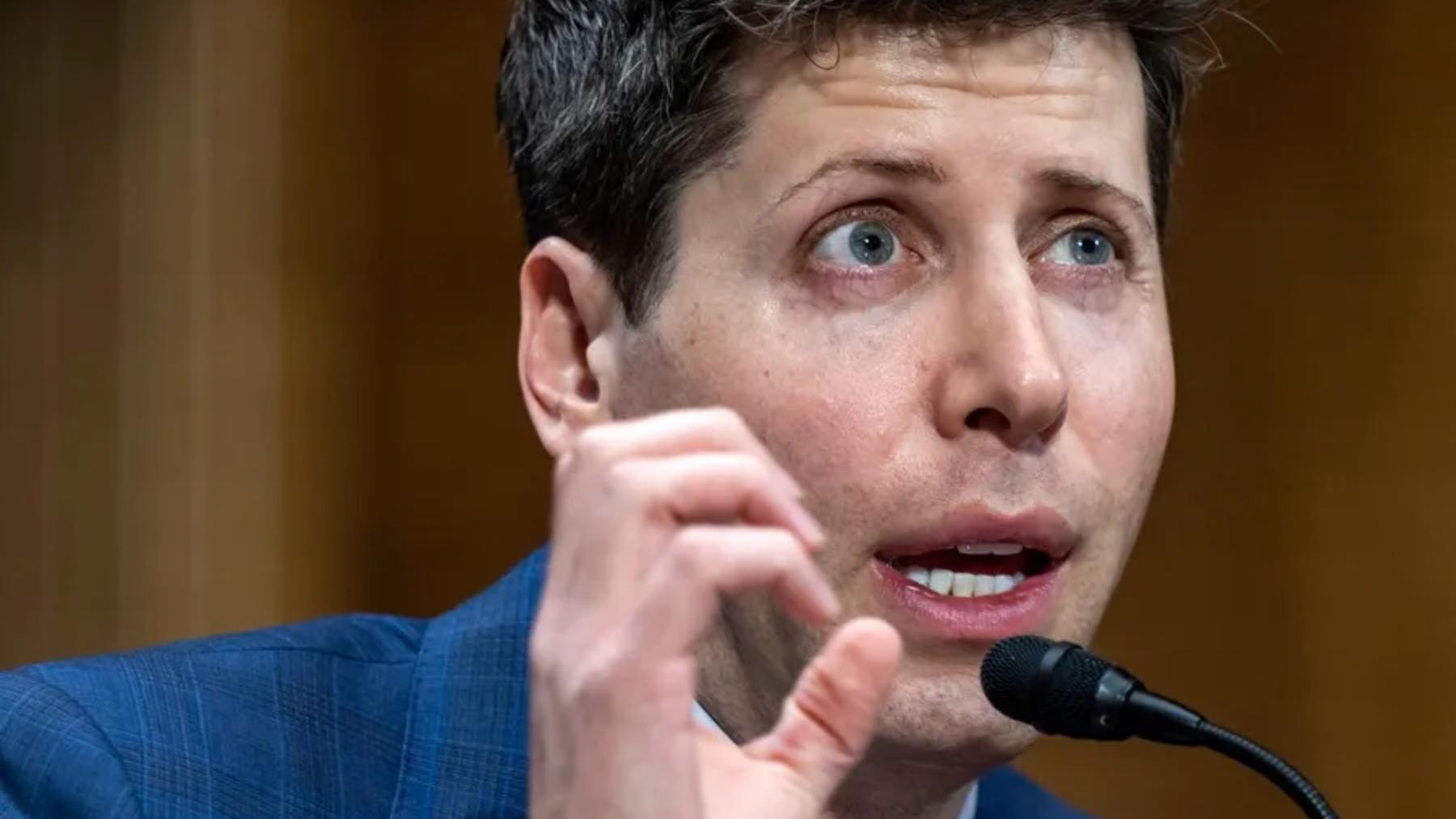 Imagen de archivo del director ejecutivo de OpenAI, Sam Altman. 