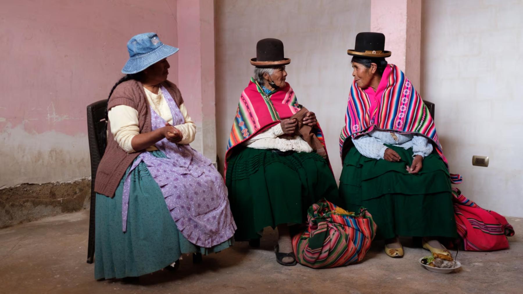 Agricultoras en Ayo Ayo.