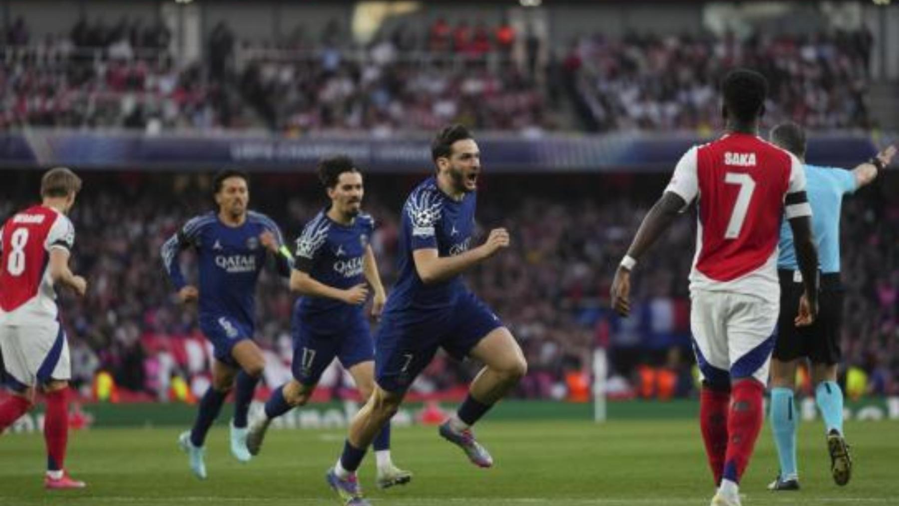 El Arsenal aspira a jugar la final de la Champions si elimina al PSG en París