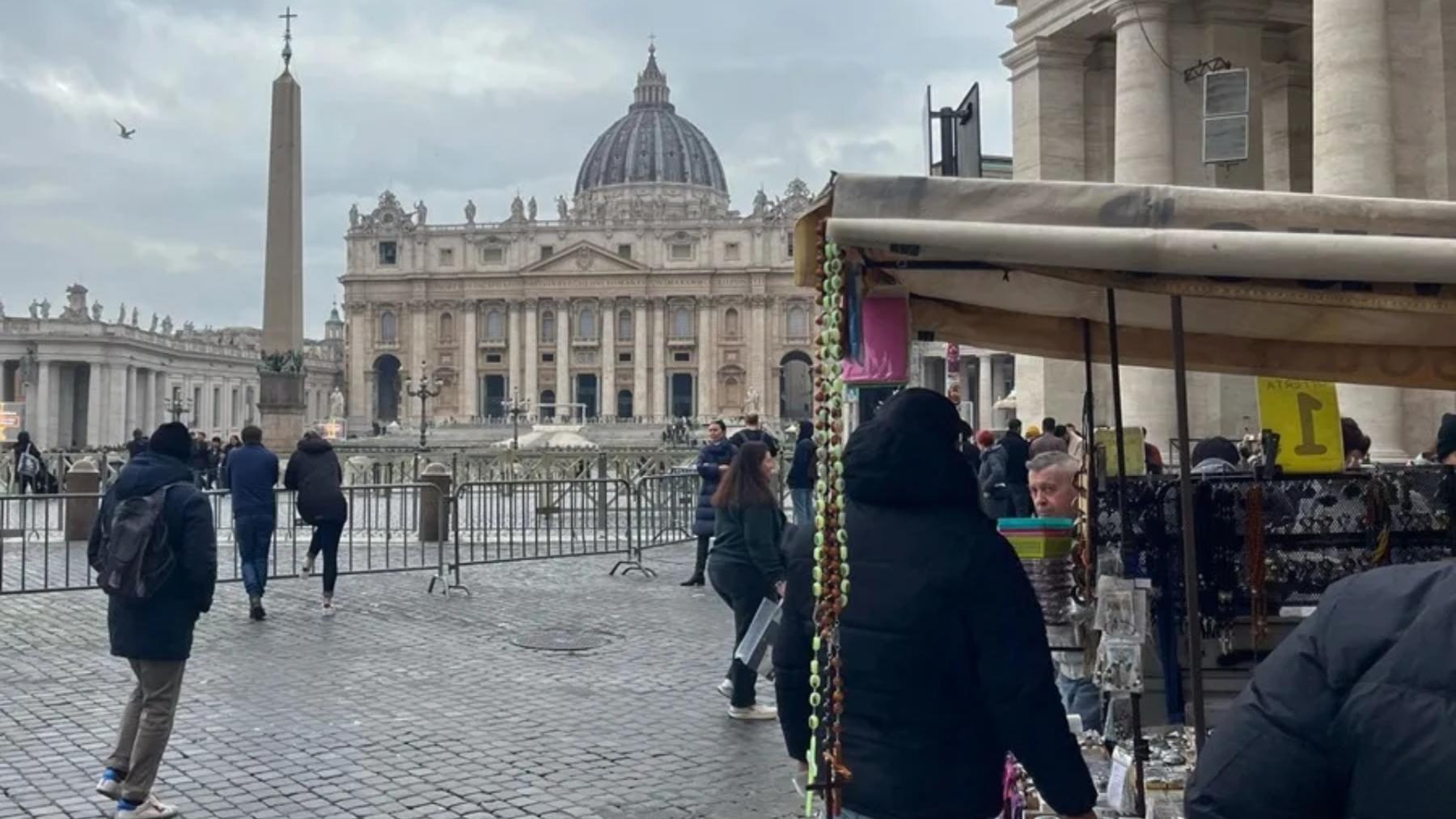 Fotografía de archivo de la Plaza de San Pedro, en la Ciudad del Vaticano.